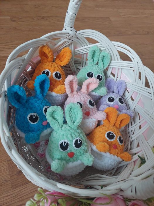 Іграшки м'які амігурумі