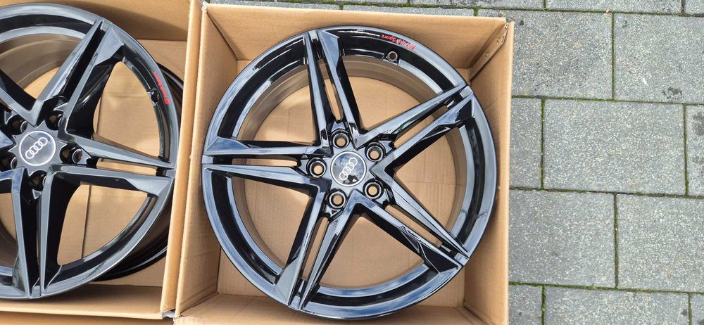 ORYGINALNE felgi aluminiowe AUDI A4 B9 B8 A6 Q3 Q5 18cali 5x112 ET40