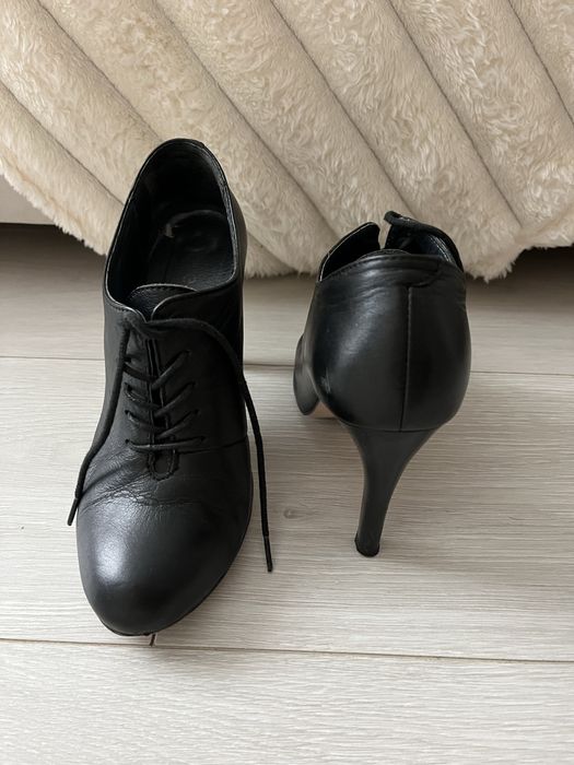 Ботільони жіночі шкіряні