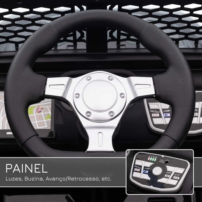 Carro Elétrico para Crianças com Bateria de 12V 2 Motores