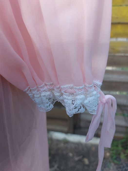 Stary szlafrok damski unikatowy z czasów PRL rozmiar 2XL/3XL