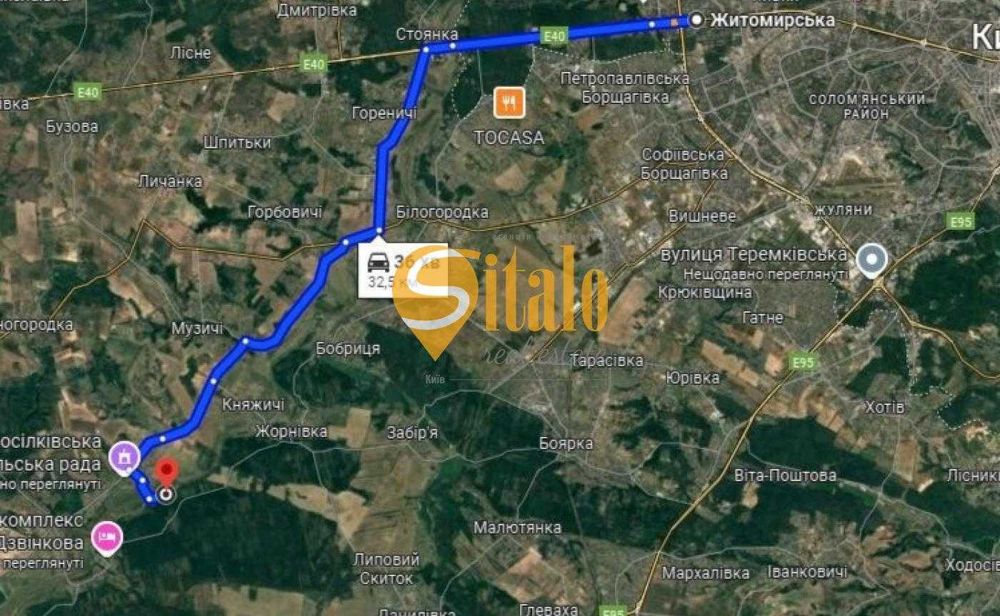 Ділянка для будівництва котеджного містечка, бази відпочинку спортивного клубу, гольф-поля або кінного клубу