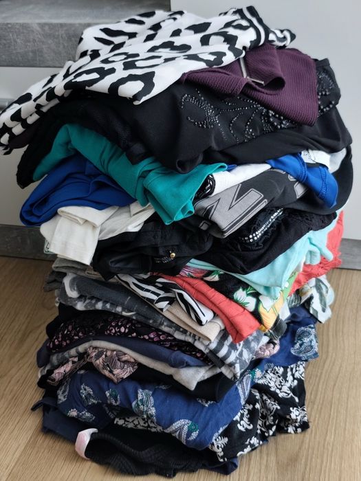 Mega paka L XL bluzki koszulki leginsy