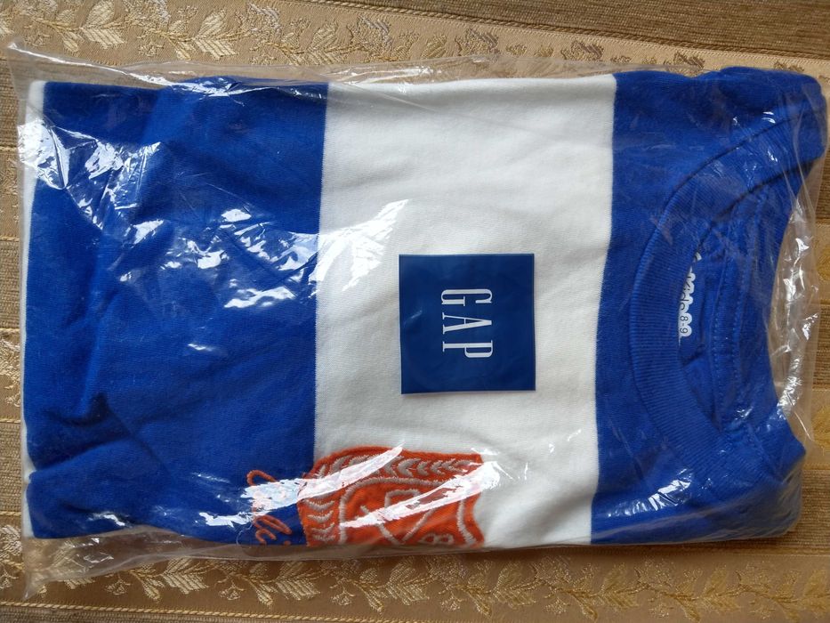 GAP Now super t-shirt 6-7l bawelna 122cm koszulka bluzka top chlopiec