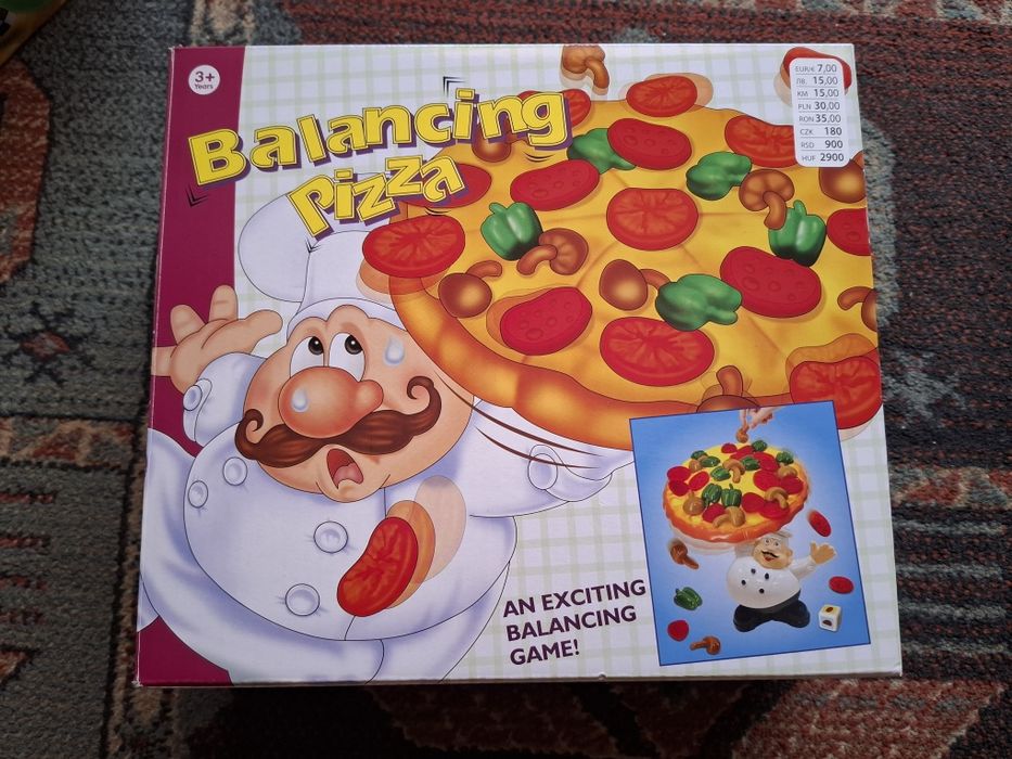 Gra Balansująca pizza