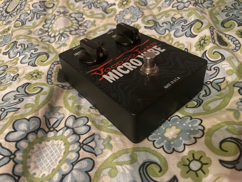 Voodoo Lab Micro Vibe UniVibe Uni-Vibe Uni Vibe Microvibe VooDooLab USA voodo 100% prawdziwy analog efekt gitarowy Hendrix