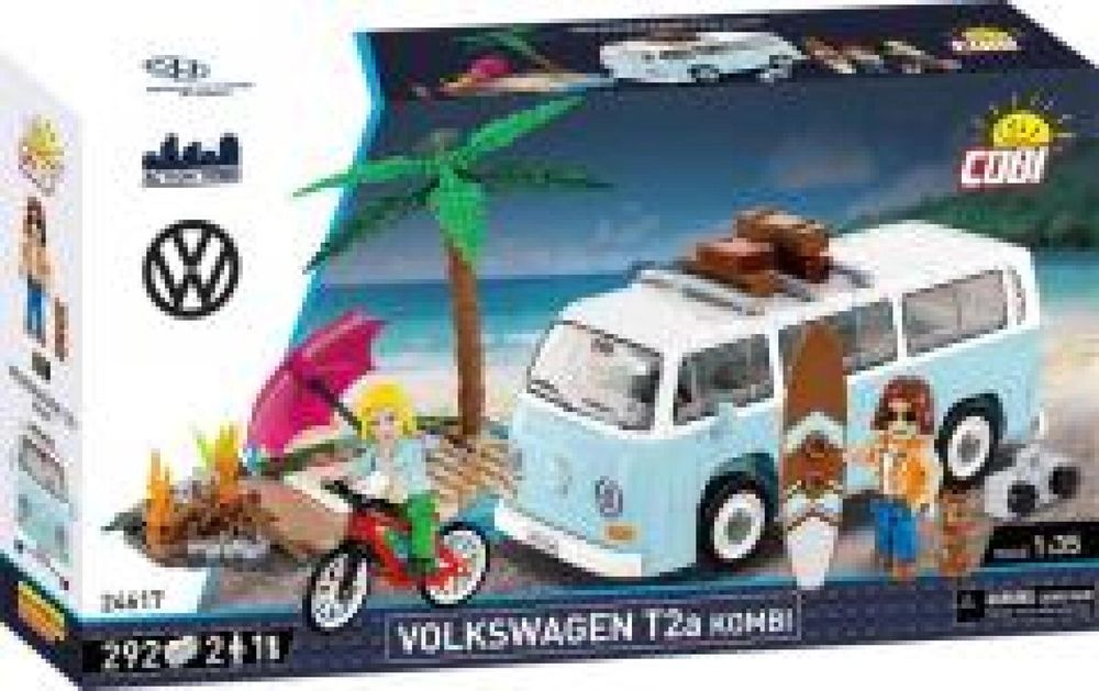 Volkswagen T2a Kombi pudełko,181x337 mm