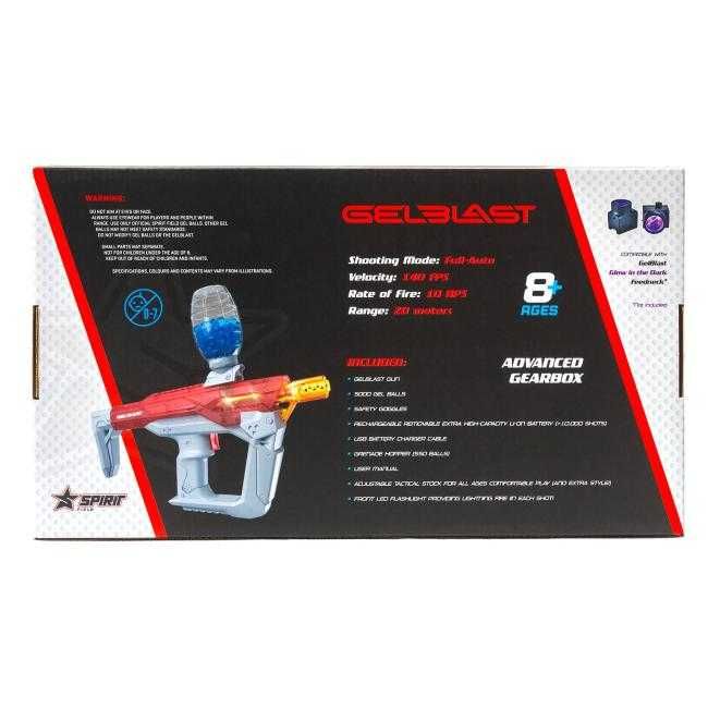 Pistola GelBlast Tactical  *Envío Gratis; 2 Dias