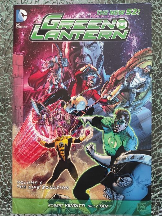 Green Lantern Vol. 6 The Life Equation Hardcover by Robert Venditti & Billy Tan DC Comics Banda desenhada