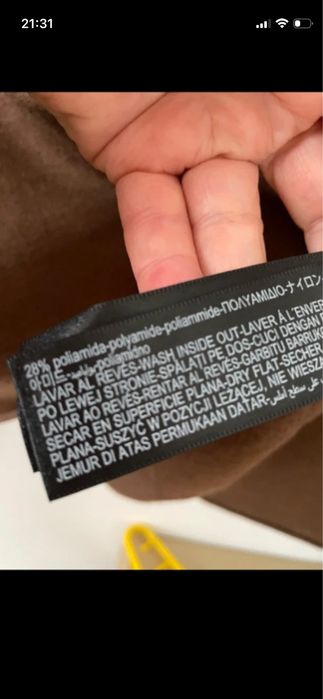 Massimo Dutti wełniany swerwrek   Xs/S