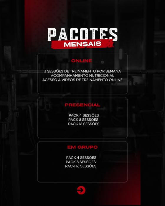 Estúdio de treino personalizado em Odivelas personal trainer