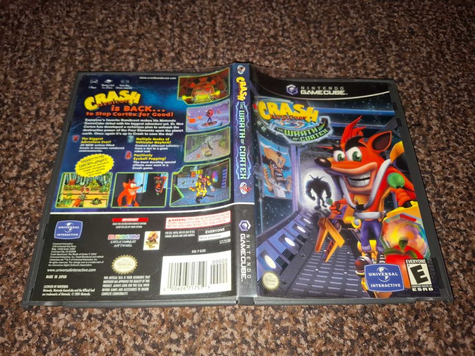 Crash Bandicoot The Wrath of Cortex [NTSC-U] Nintendo Gamecube