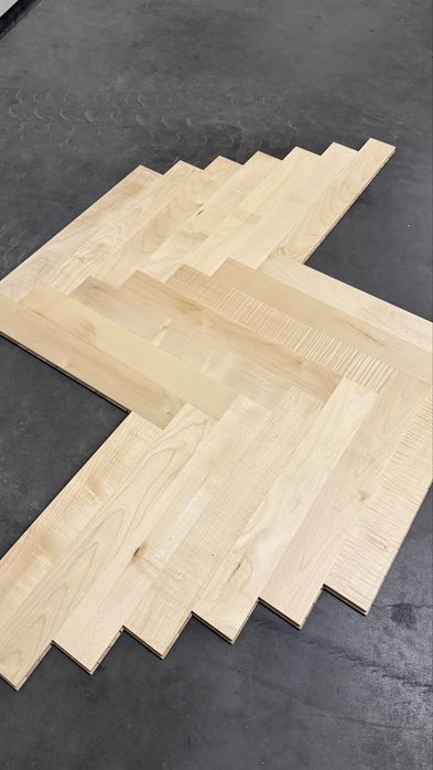 Parkiet jodełka Klon, 6mm warstwy! OUTLET 24,5m2
