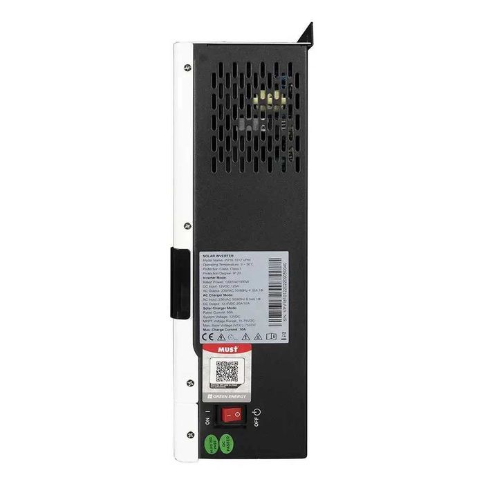 В наявності Гібридний інвертор Must PV18-3224VPM, 24В, 3,2кВт Гарантія