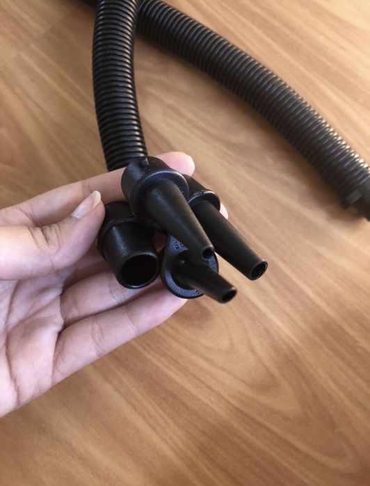 Bomba de ar com êmbolo de curso duplo