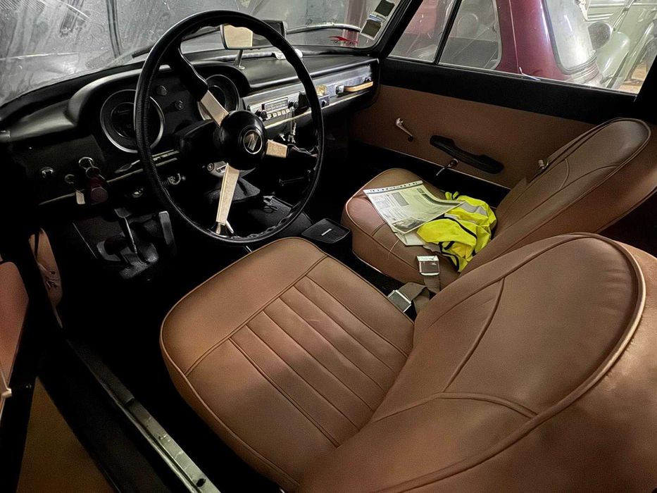 Fiat antigo 1200 Cabriolet de 1962