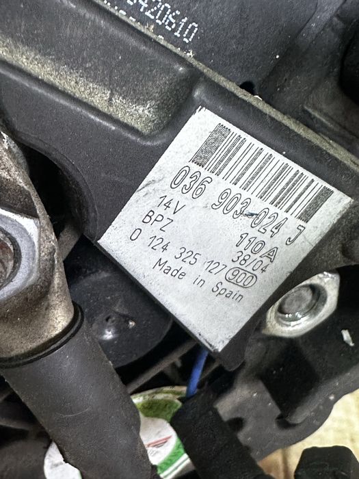 Генератор skoda vw audi seat A0519PR