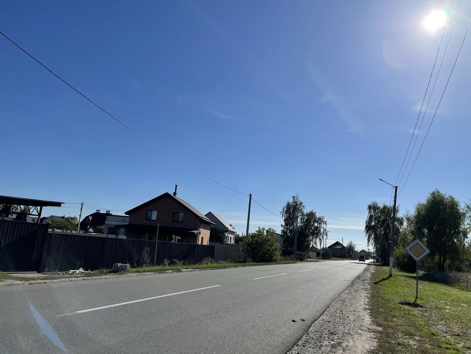 Продаж ділянки-землі  9 сот Вишеньки .«Золоче» Початок села. Вишенки.