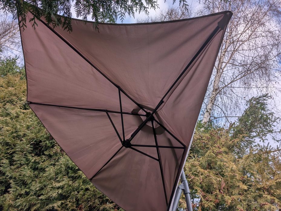 Parasol ogrodowy rozkładany duży