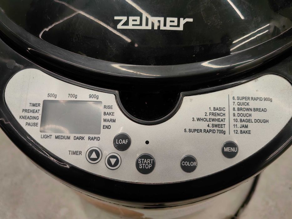Zelmer automat do chleba 432.010 – 12 programów, 450W, sprawny