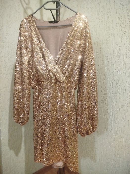 Вечерние платья в паетках