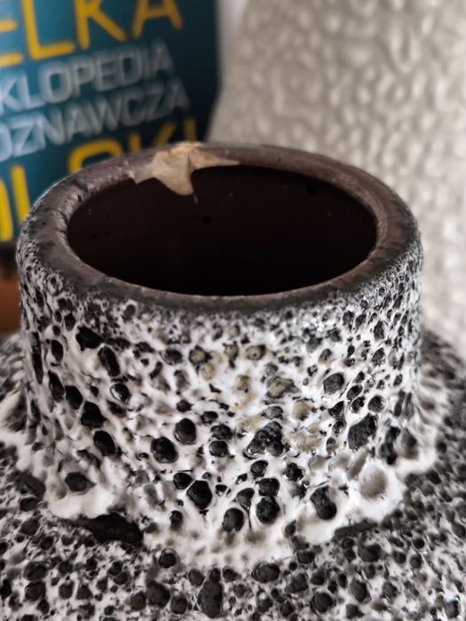 Wazon Scheurich Lora destrukt piękna stara ceramika 31 cm