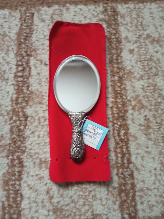 Зеркало серебряное новое