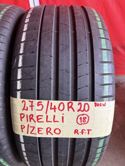 Pneus RFT 275/40/20 Pirelli Impecaveis