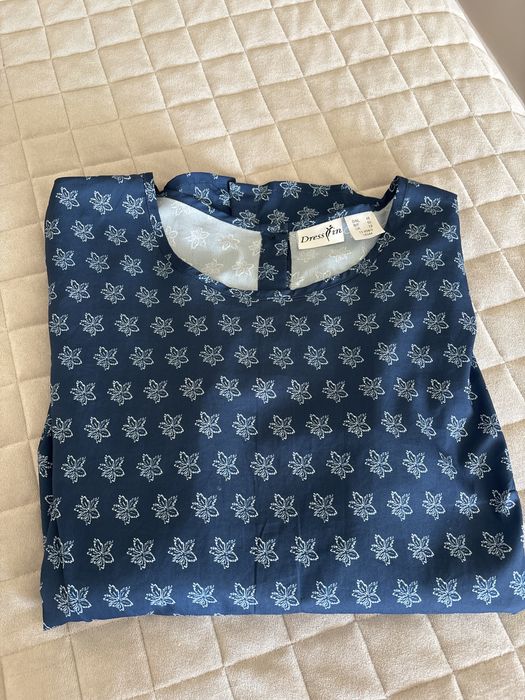 Elegancka bluzka koszula damska w dużym rozmiarze 48 XXXXL jak nowa