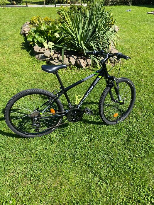Rower Rockrider 24” MTB – bardzo dobry stan, amortyzator, stopka