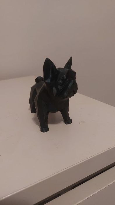 Estátua de Bulldog Francês ou Pug  - Impressão 3D