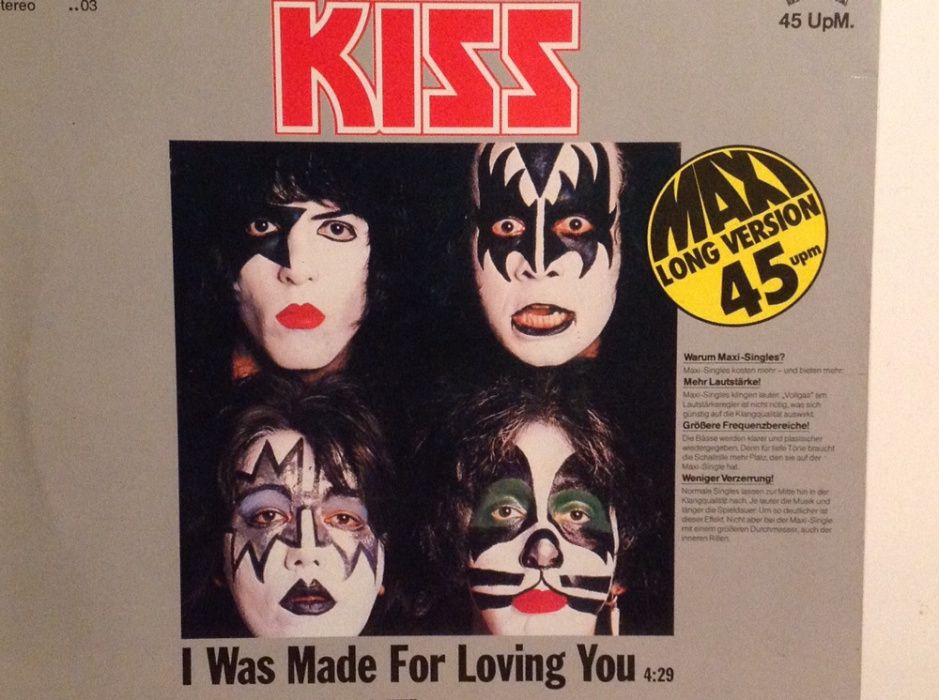 KISS - I Was Made For Loving You (12" Maxi-Single) Vinil MUITO RARO!!
