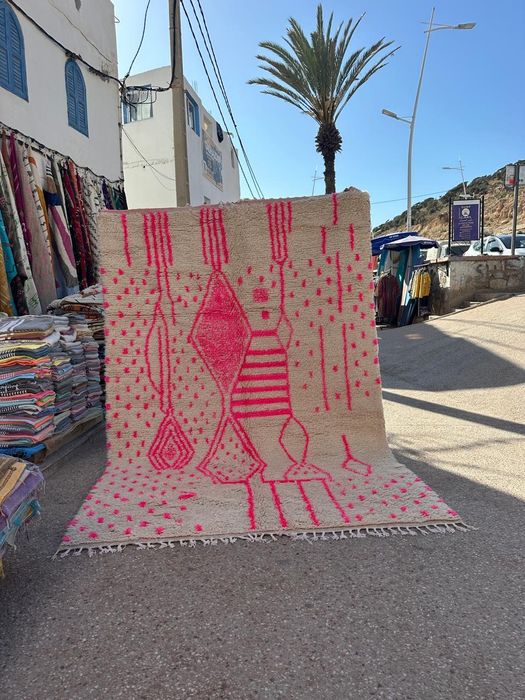 Tapete Azilal Marroquino 300x200 Handmade 100%sheep wool