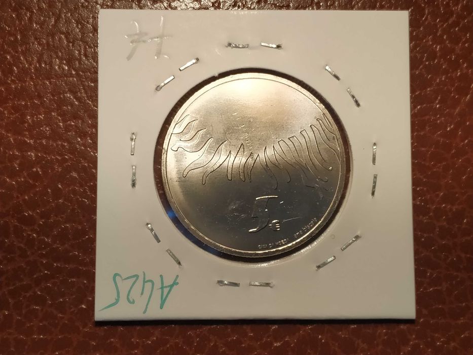 A425 moeda de 5 euro de 2025 Fénix - Portugal