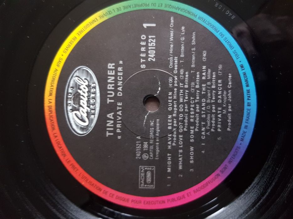 Tina Turner -Private Dancer