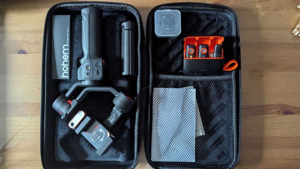 Mobile Gimbal| Hohem iSteady M6 Kit with AI Magnetic Tracking + MIC-01