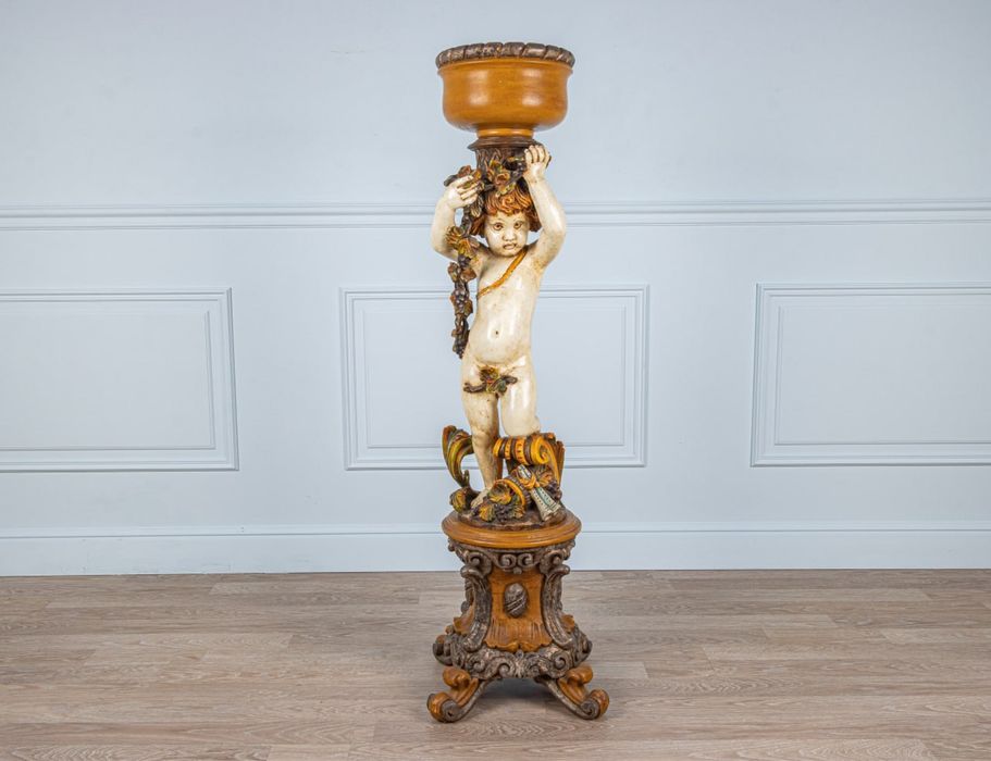 Вінтажне підлогове кашпо