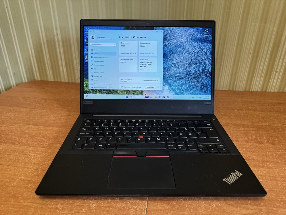 Ноутбук Lenovo ThinkPad E490 core i5 8gen