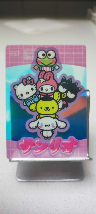 Carta 125 Panini Hello Kitty and Friends Fun Together