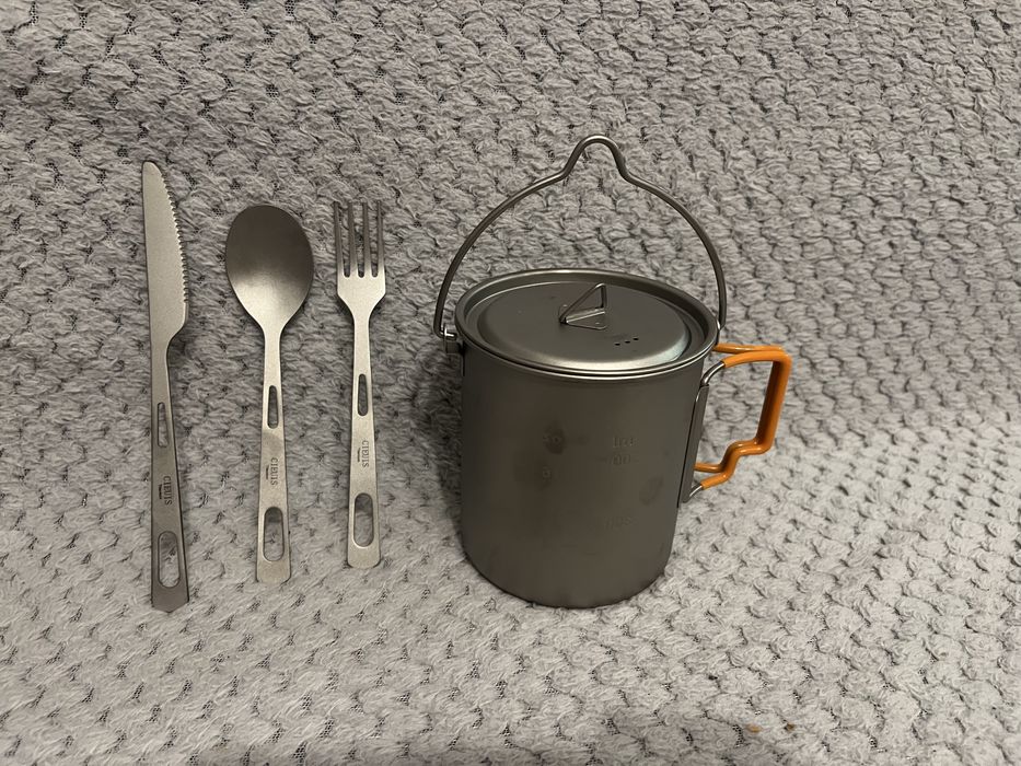 Мультитул titanium вилка ложка