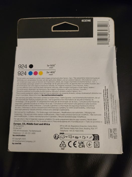 Pack original HP 924