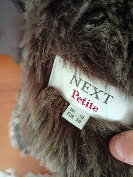 Casaco quente, forro de pelo sintético