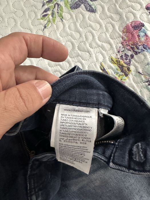 Calvin Klein calcões de ganga