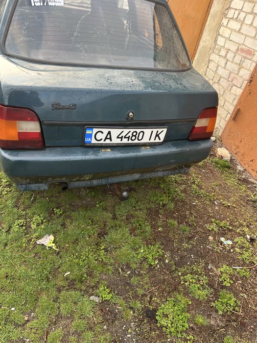 Славута на ходу.