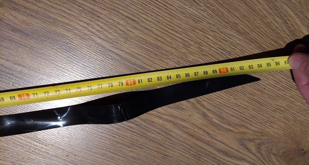 Damski pasek czarny, plastikowy, szerokość 2 cm