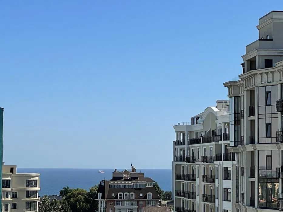 4 комн-106 метров. Вид на море. Итальянский бульвар. Дом сдан. 12/15эт