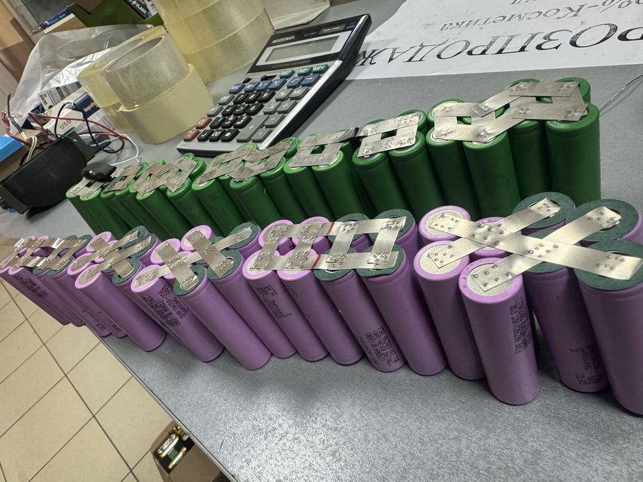 Ремонт замена ДЁШЕВО точечная сварка сборка аккумуляторов 18650 21700