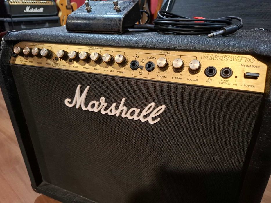 Amplificador de Guitarra Marshall Valvestate V80 - Model 8080