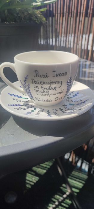 Filiżanki na zakończenie roku i nie tylko