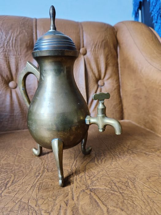 Бульотка бронза  латунь самовар